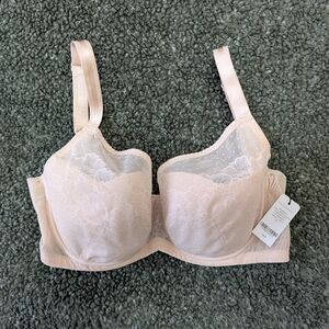 NWT Understance flexwire bra 32G in soft pink sand colour